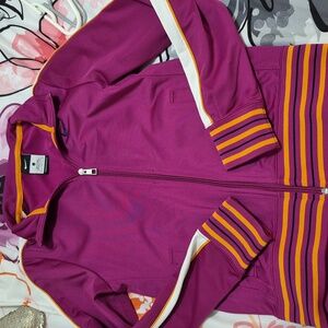 Girl's Purple Nike Track Jacket Size Large